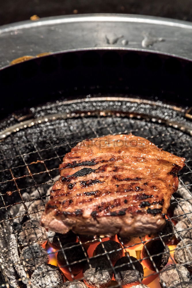 Similar – Image, Stock Photo Grilled steak Meat Nature