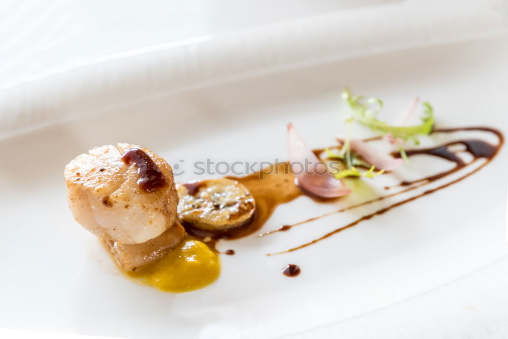 Similar – Image, Stock Photo Close-up of delicious Sea food on plate