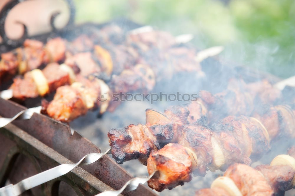 Similar – Image, Stock Photo torches Food Meat