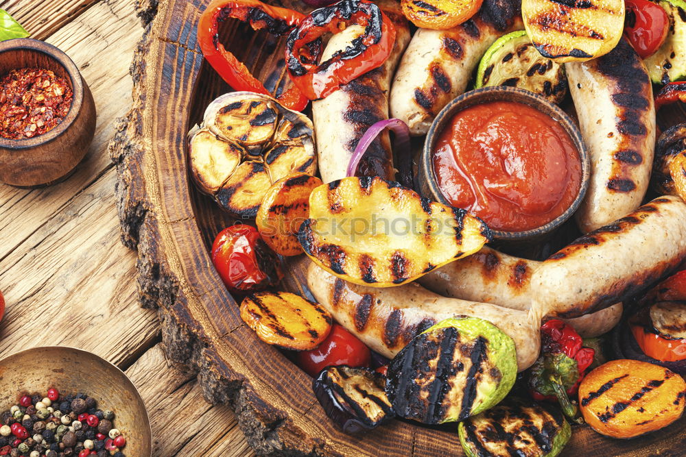 Similar – Image, Stock Photo Italian Tomato Mozzarella Salad