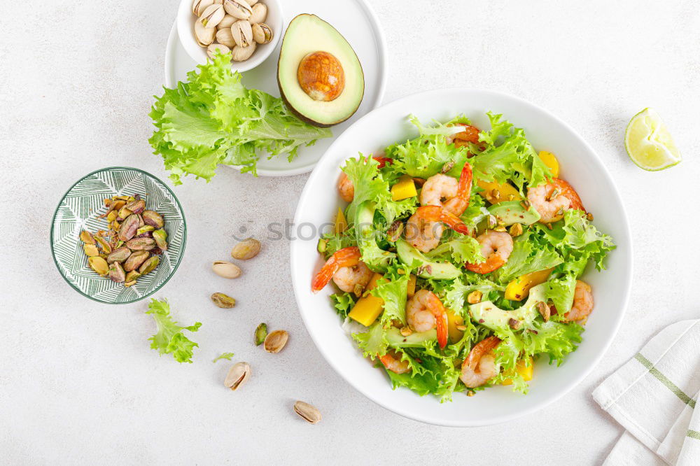 Similar – Image, Stock Photo Diet vegetarian salad