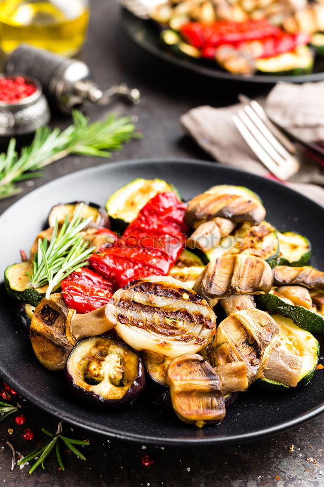 Similar – Image, Stock Photo Italian Tomato Mozzarella Salad