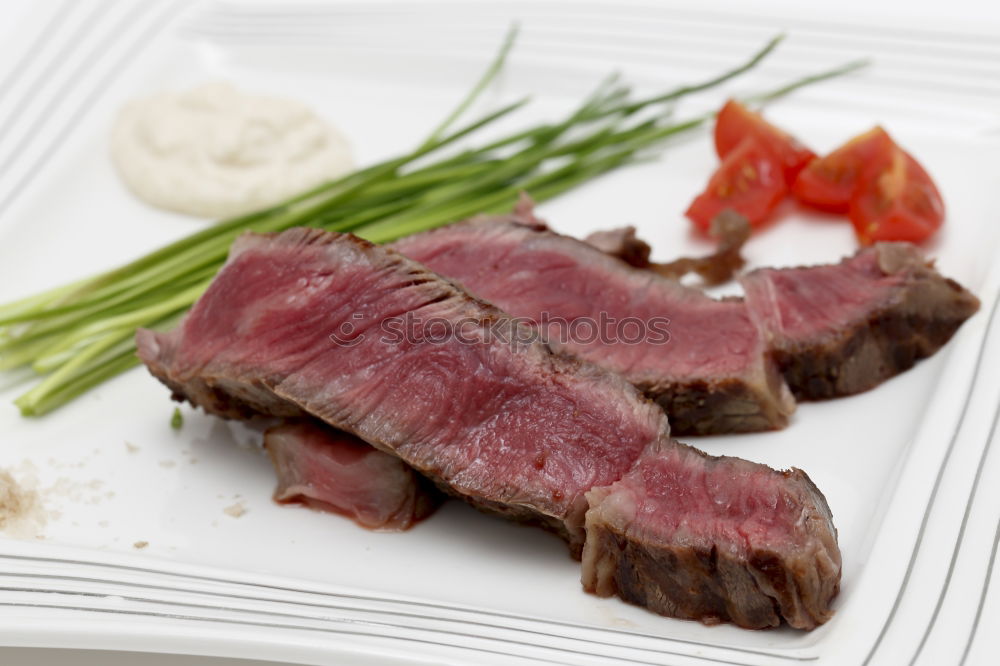 Similar – Image, Stock Photo Beef with asparagus Food