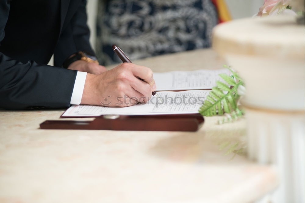 Similar – Image, Stock Photo name change Young woman