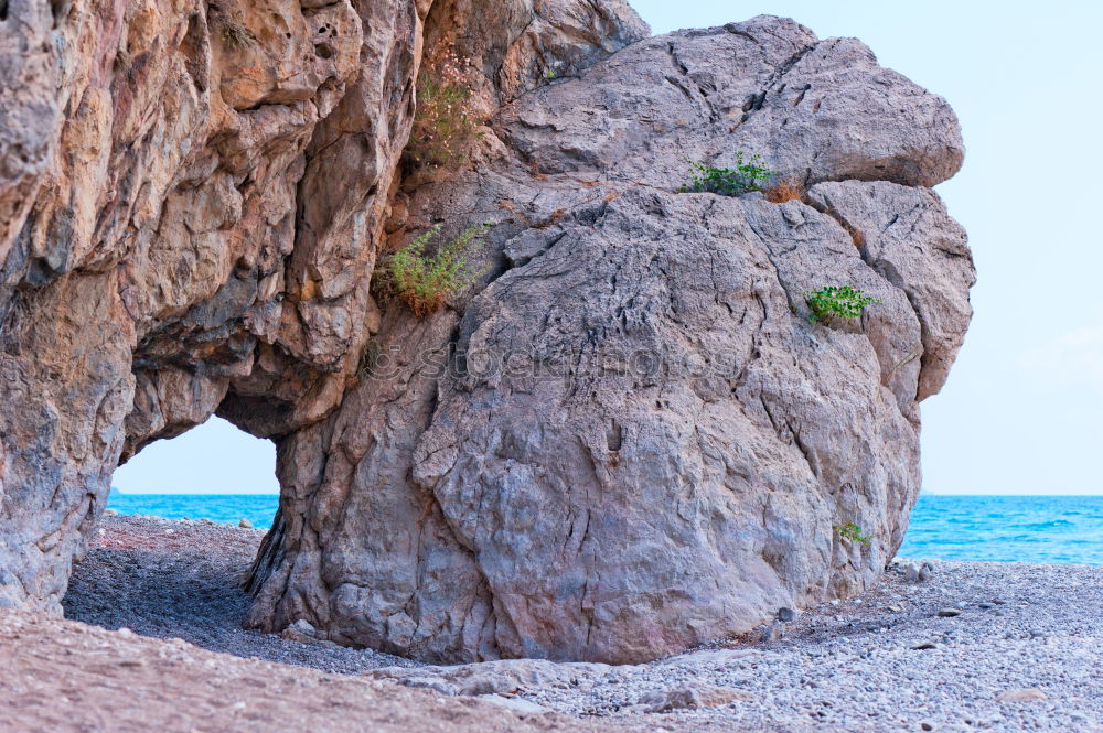 Similar – lake Lake Beach Stone Salt