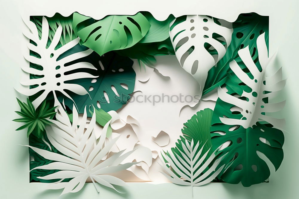 Similar – Image, Stock Photo Creative layout made of green leaves