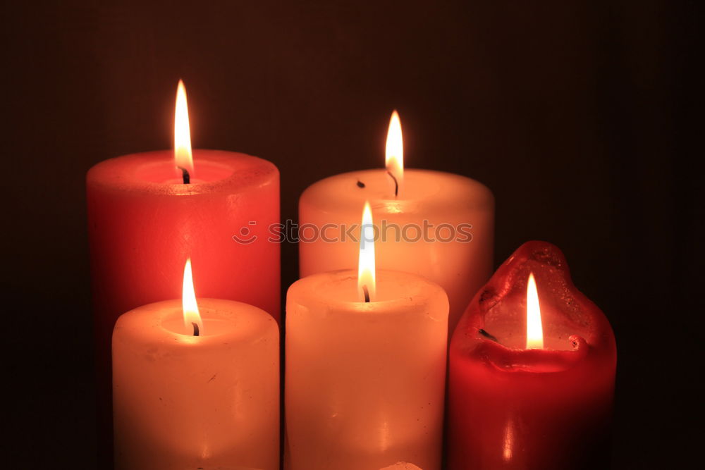 Similar – Image, Stock Photo Advent wreath I Well-being