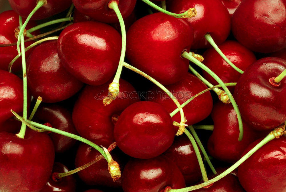 Similar – Image, Stock Photo cherries Nutrition Eating