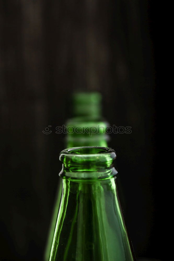 Similar – Attention! Bottle Glass