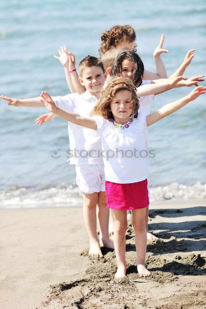 Similar – Image, Stock Photo strandkids Child Beach