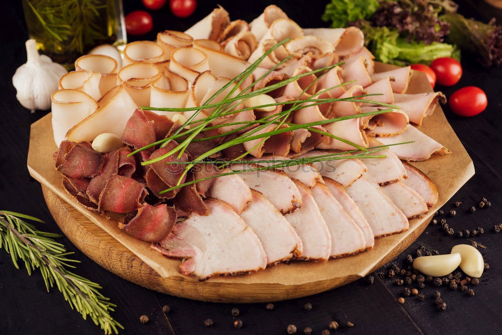 Similar – Image, Stock Photo Raw chicken legs with mushrooms, spices and herbs