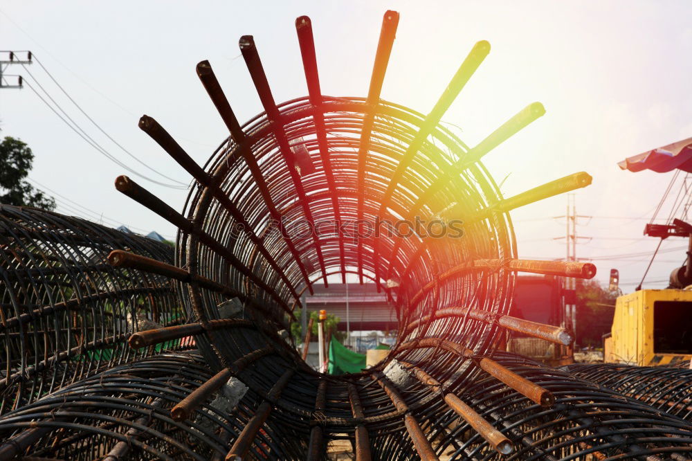 Modern architecture next to old Hutong quarter in Beijing, China