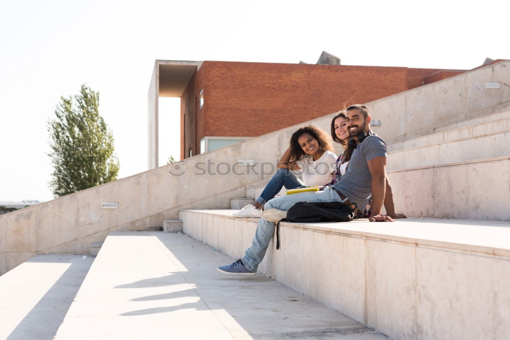 Woman carrying her friend behind her back