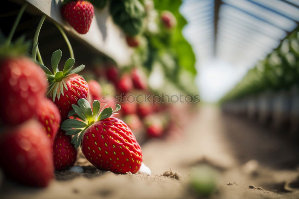 Similar – Fresh strawberries Food