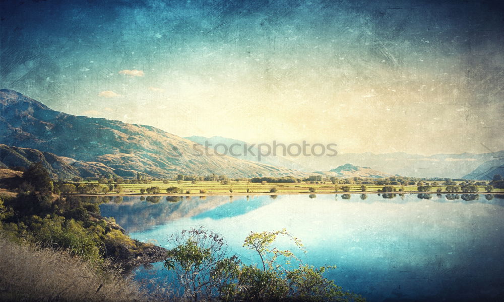 Similar – Image, Stock Photo Peaceful landscape in Ireland