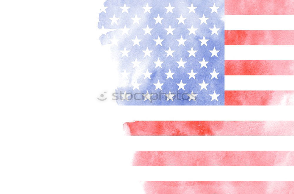 Similar – United States flag with smoke texture on white background