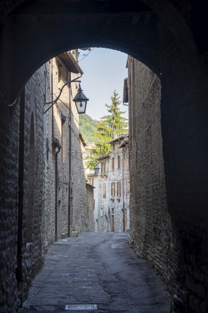 Similar – historic old town lane in Gravedonna on Lake Como