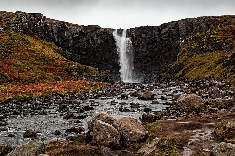 Image, Stock Photo Seljalandsfoss Beautiful