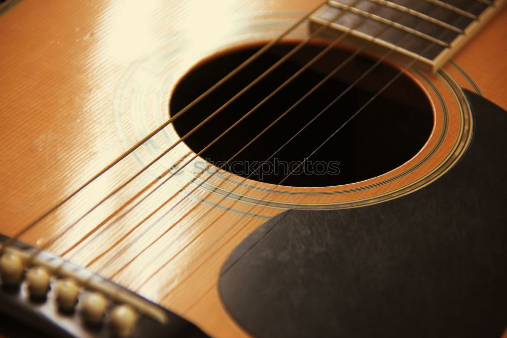 Similar – guitar Guitar Footbridge