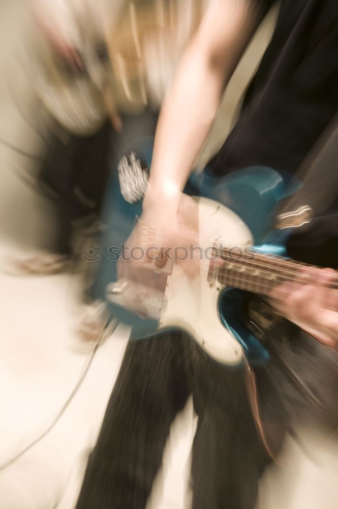 Similar – Image, Stock Photo Guitar Playing #1