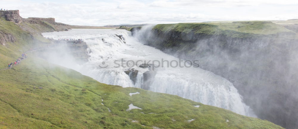 Similar – Image, Stock Photo Skógarfoss Environment