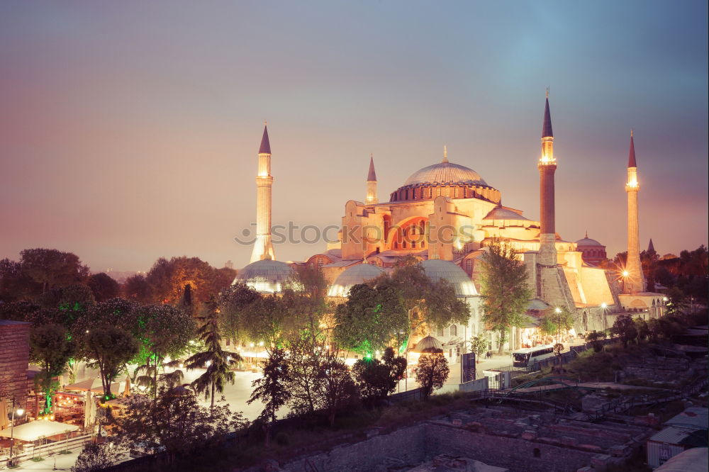 Similar – View of mosques in Istanbul II