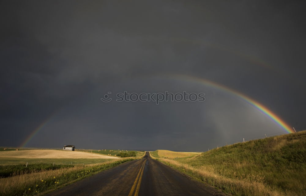 Similar – Image, Stock Photo somewhere under the rainbow