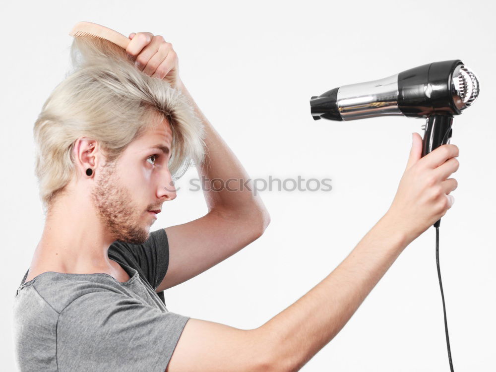 Similar – Image, Stock Photo Totally blow-dried!