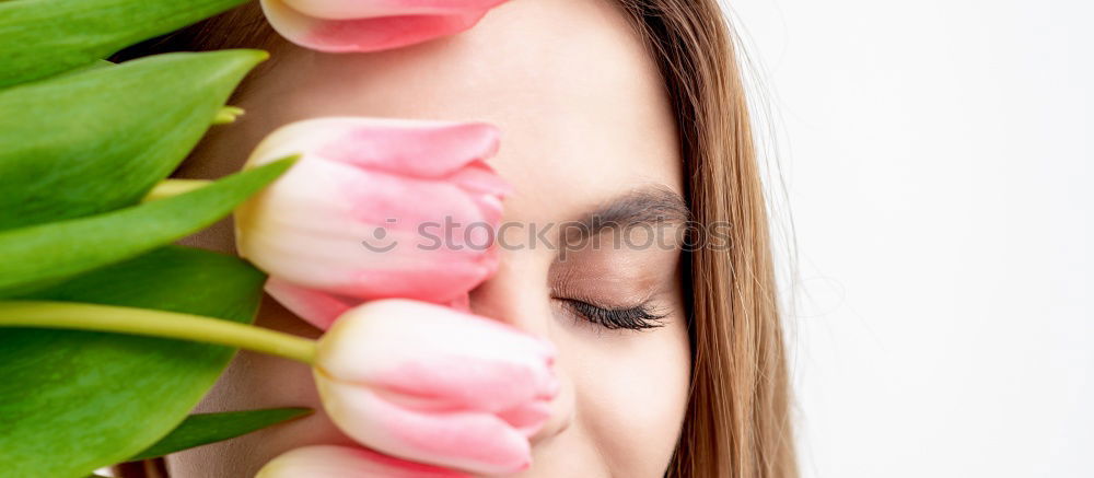 Similar – Image, Stock Photo Through the flower