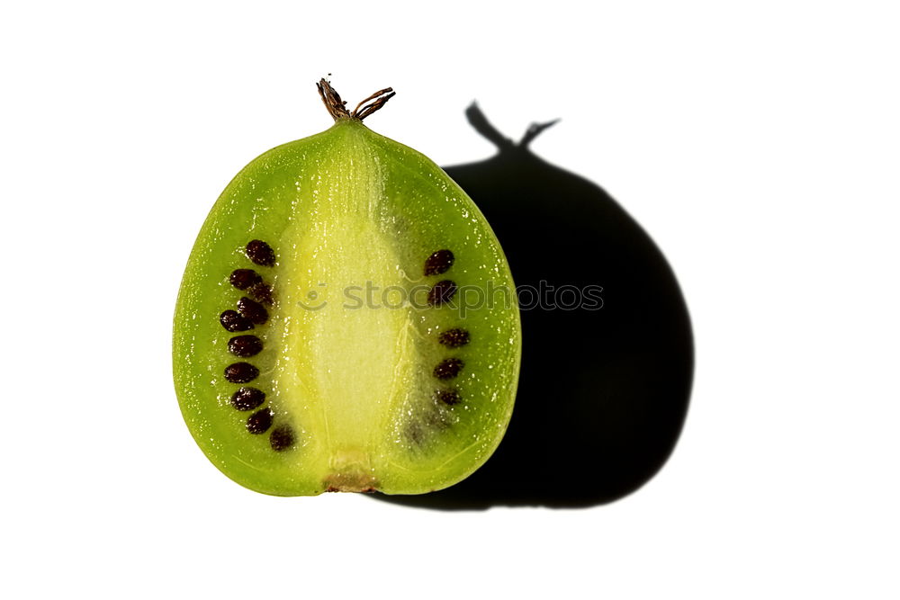 Image, Stock Photo Jammy pear halves on green