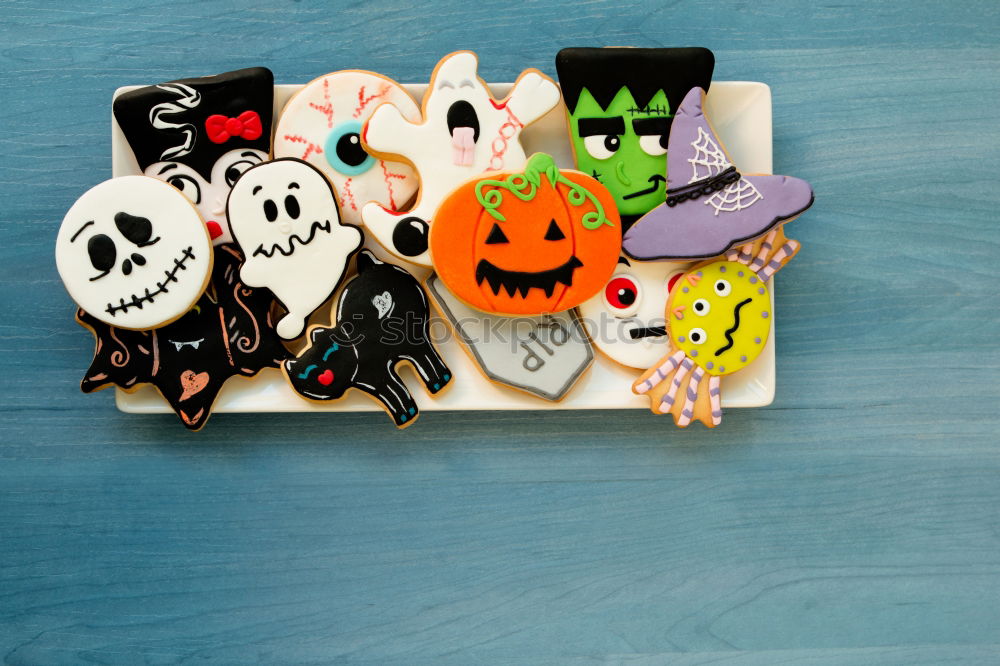 Similar – Close up of Halloween Food Decoration