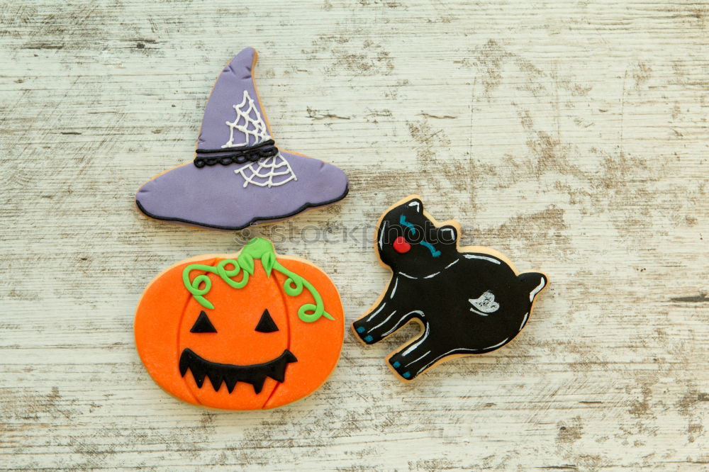 Similar – Close up of Halloween Food Decoration