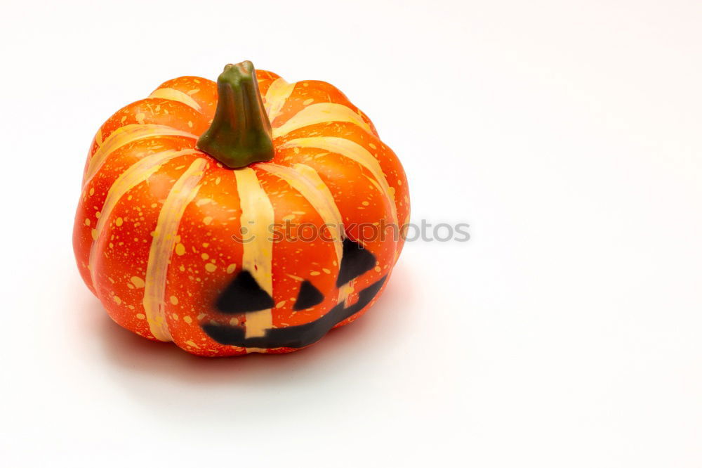 Similar – Image, Stock Photo Pumpkin stack on white