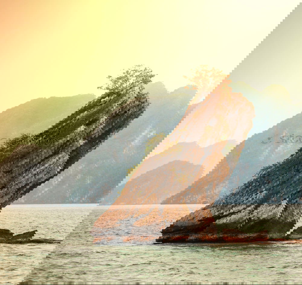 Similar – Image, Stock Photo James Bond Rock Krabi
