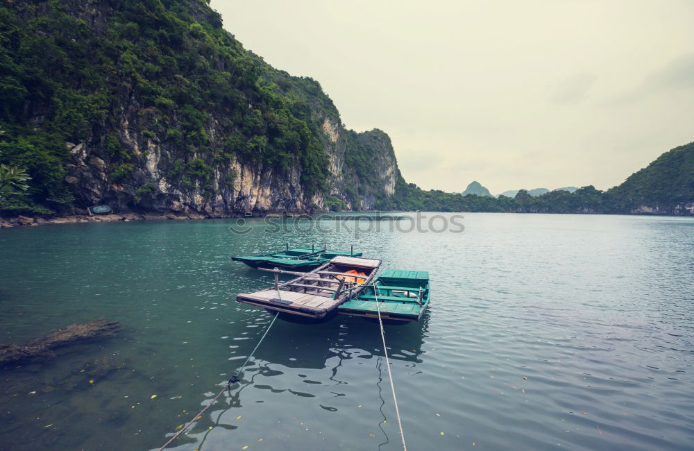 Similar – Image, Stock Photo Picturesque sea landscape. Ha Long Bay, Vietnam