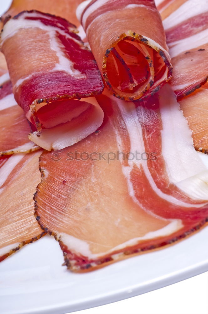 Similar – Image, Stock Photo parma ham Food Meat