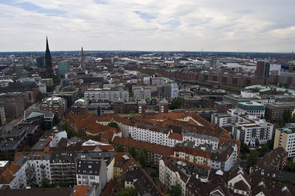 Similar – Image, Stock Photo View from Aalborg Tower