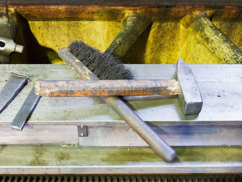 Similar – Image, Stock Photo Top view of different goldsmiths tools on the jewelry workplace.