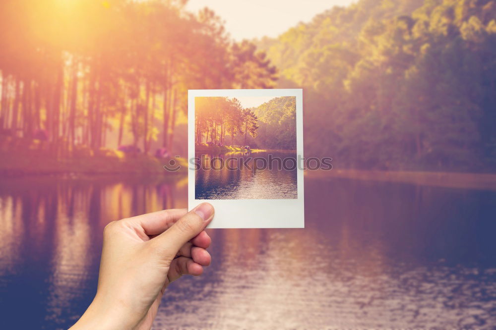 Similar – Image, Stock Photo Printed photos on table
