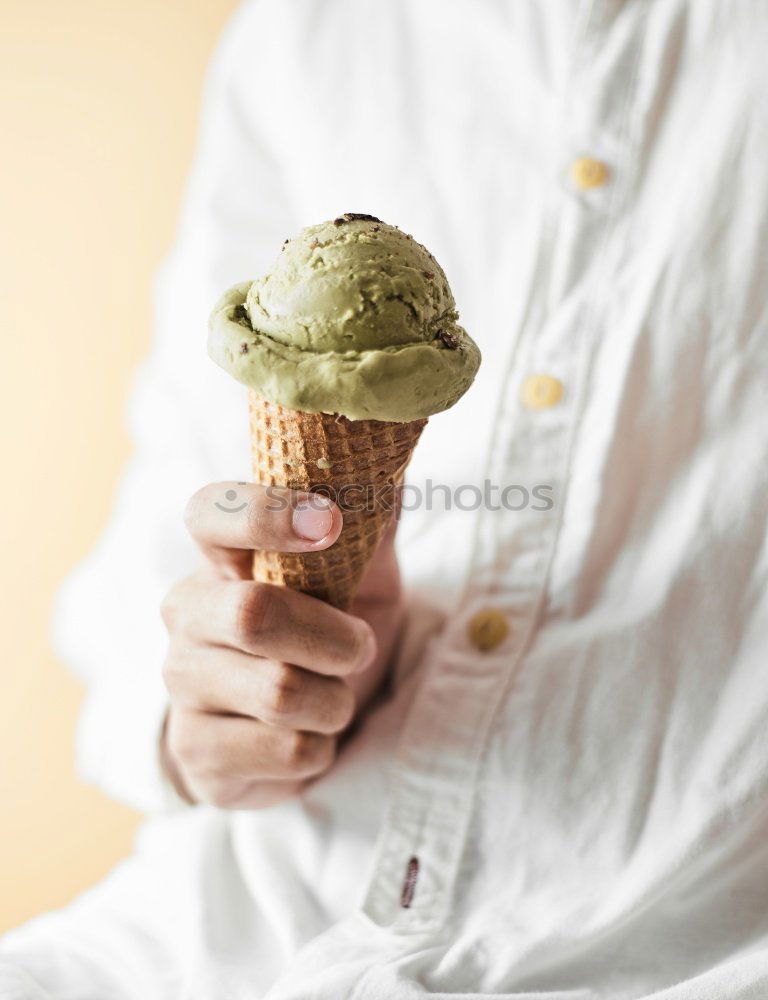 Similar – Ice cream with topping