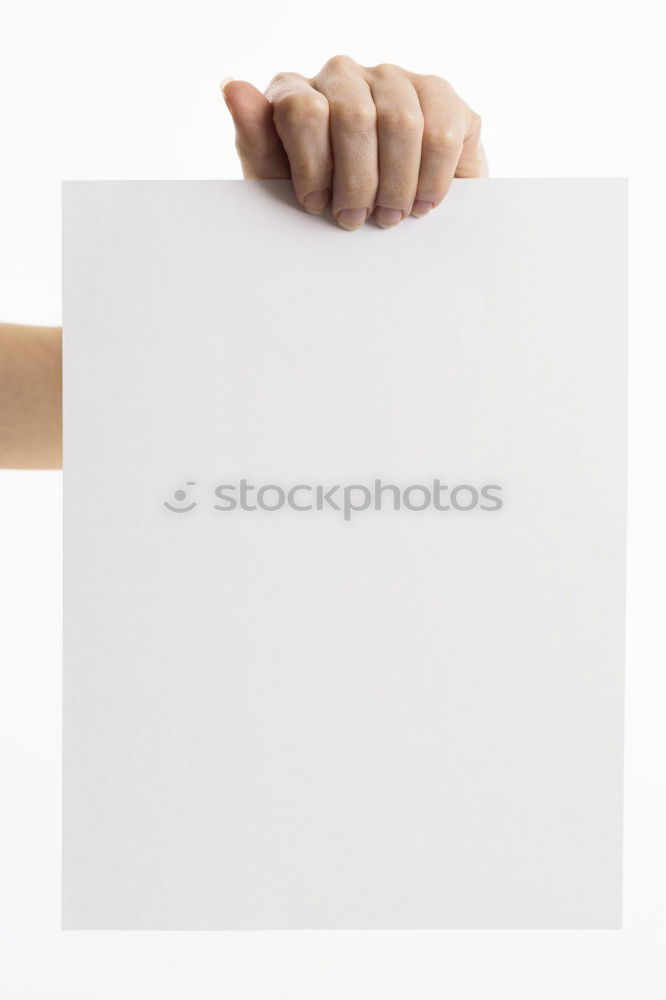Image, Stock Photo blank sheet Lifestyle