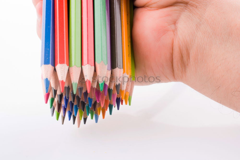 Similar – Image, Stock Photo Do you have a pen? Crayon