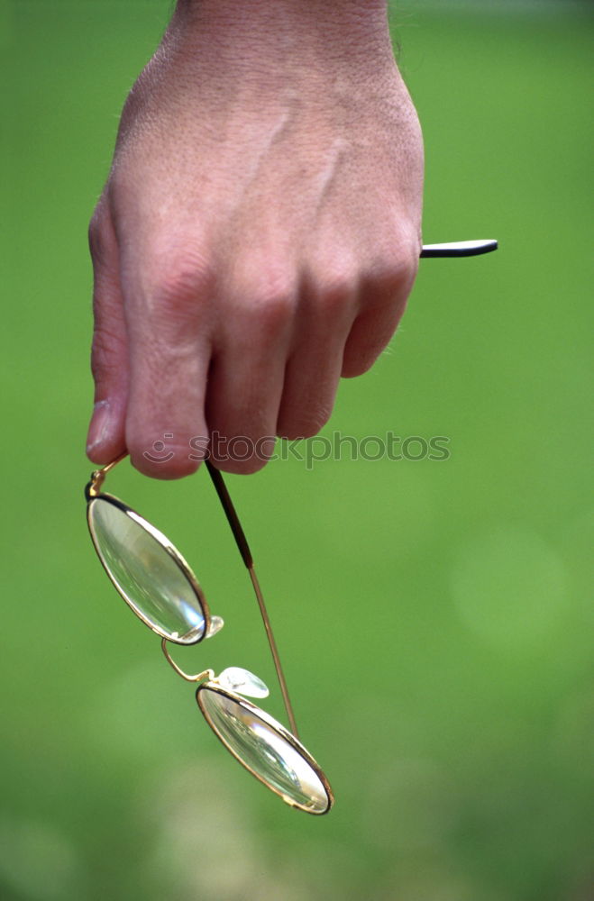 Similar – Image, Stock Photo Hand hold very small cup of coffee