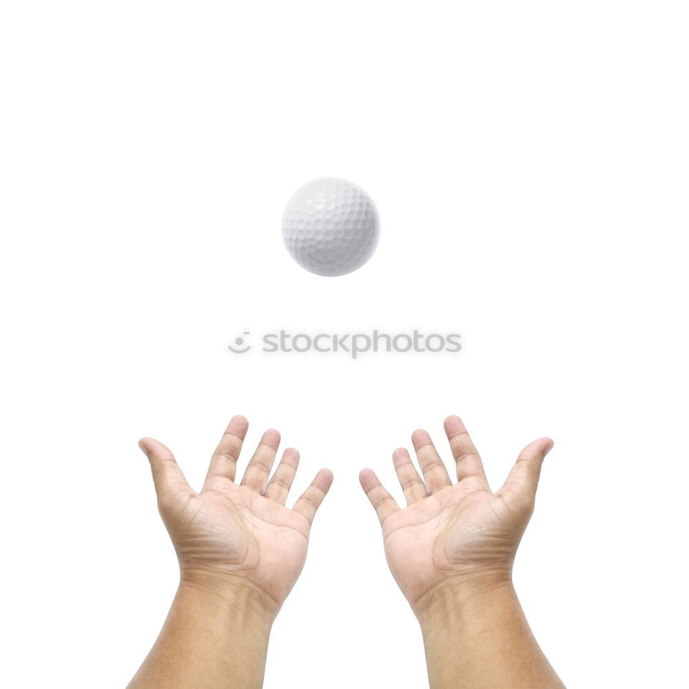 Similar – robin woods Golfball rund