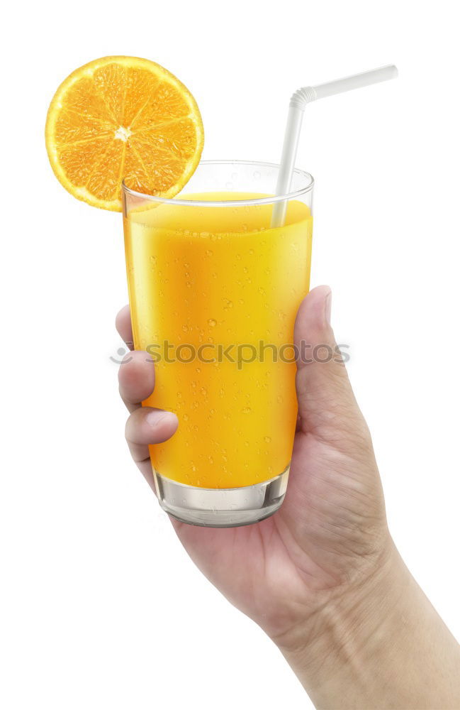 Similar – Image, Stock Photo orange juice glass Food