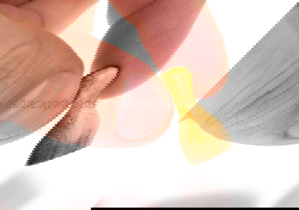 Similar – Image, Stock Photo Potato in panic fear of a sharp armor knife