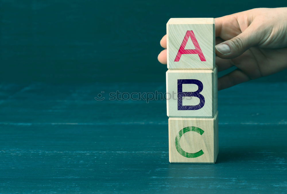 Similar – Image, Stock Photo abc Style Parenting