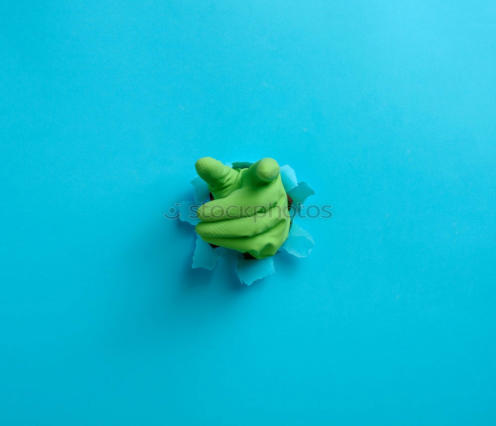 Similar – Image, Stock Photo Jammy lemon half on blue