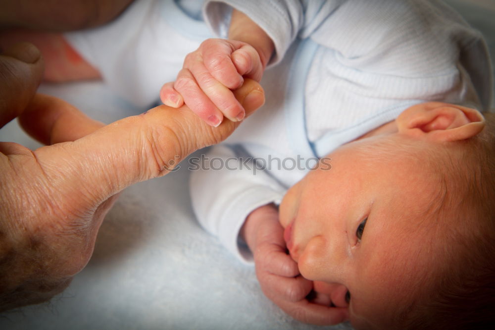 Similar – Image, Stock Photo five Fingers Child Baby