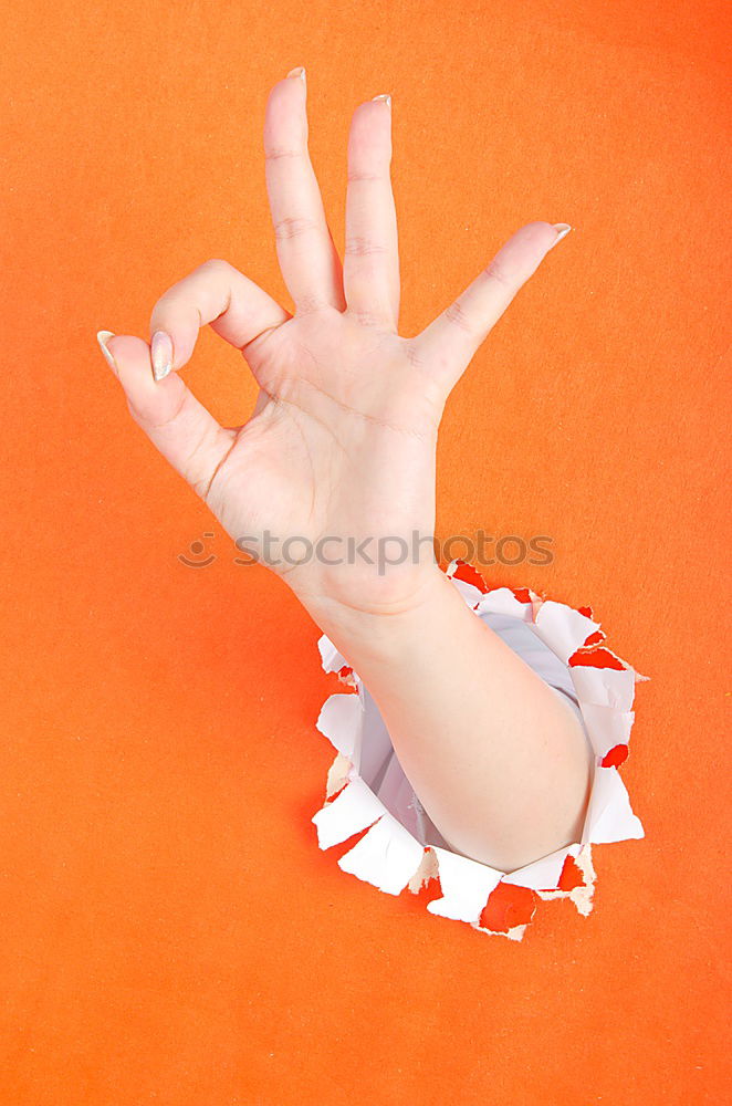 Similar – Image, Stock Photo Close up man hand showing thumb up with condom on finger